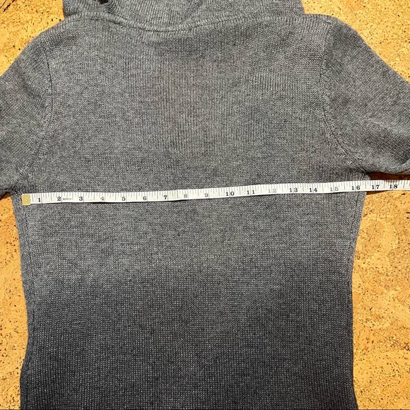 Niki Biki Wool Blend Ombre Hooded Cardigan Sweater Sz M - Picture 14 of 16